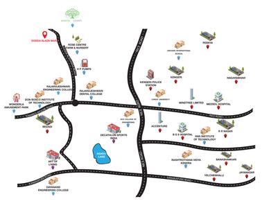 Axis Banyan County Location Plan 1