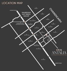 Project Image of 1651.56 - 3076.0 Sq.ft 3 BHK Apartment for buy in Evoq Antalia