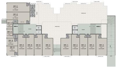 Project Image of 665.53 - 699.98 Sq.ft 2 BHK Apartment for buy in Shreeji Shantanu Green Plot No 1