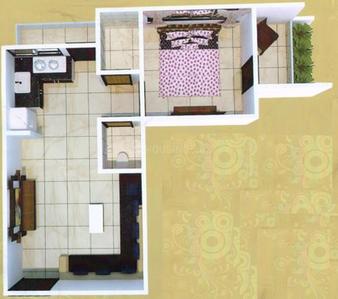 Project Image of 334.0 - 369.0 Sq.ft 1 BHK Apartment for buy in Shree Narayanmuni Dharmabhakti Residency