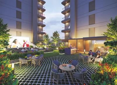 Project Image of 2098.0 - 2131.0 Sq.ft 4 BHK Apartment for buy in Courtyard Trilogy