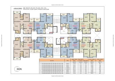 Project Image of 683.0 - 897.0 Sq.ft 2 BHK Apartment for buy in Destination Mangalam Marvel