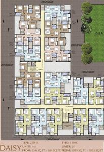 Project Image of 517.0 - 1091.0 Sq.ft 1 BHK Apartment for buy in Adinath Shantiniketan