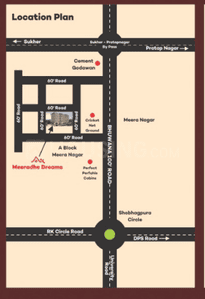 Project Image of 1260.0 - 2911.0 Sq.ft 2 BHK Apartment for buy in Meeradhe Dreams