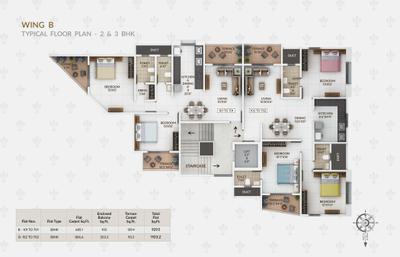 Project Image of 661.3 - 1121.0 Sq.ft 2 BHK Apartment for buy in Oriana Nest