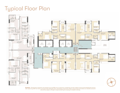 Project Image of 843.03 - 1143.77 Sq.ft 2 BHK Apartment for buy in Rohan Lifescapes Shubham