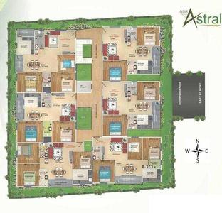 Project Image of 1250.0 - 1565.0 Sq.ft 2 BHK Apartment for buy in NSR Ajmera NSR Astral