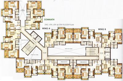 Project Image of 1150 Sq.ft 2 BHK Apartment / Flat for sale in Kalyan West for Rs. 6500000