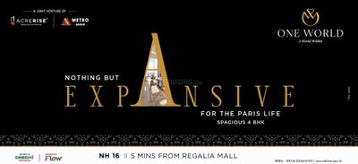 Project Image of 1420.0 - 2740.0 Sq.ft 3 BHK Apartment for buy in One World