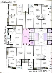 Project Image of 534.75 - 629.69 Sq.ft 2 BHK Apartment for buy in Balaji Shiv Sagar Appartment