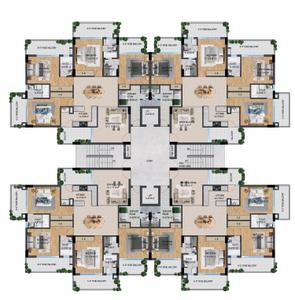 Project Image of 1968.0 - 2490.0 Sq.ft 3 BHK Apartment for buy in Woodland Heights