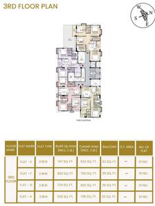 Project Image of 905.0 - 1166.0 Sq.ft 2 BHK Apartment for buy in Sun Moti
