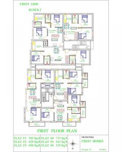 Project Image of 525.0 - 721.0 Sq.ft 2 BHK Apartment for buy in Crest Jade I