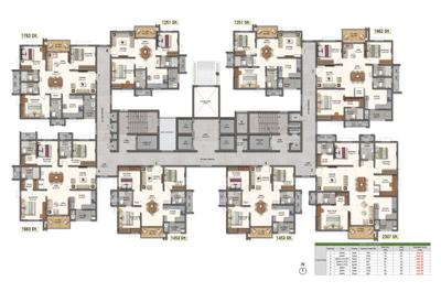 Project Image of 1251.0 - 2307.0 Sq.ft 2 BHK Apartment for buy in Aparna Synergy