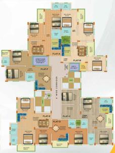 Project Image of 832.05 - 1418.41 Sq.ft 2 BHK Apartment for buy in Bankura New Township