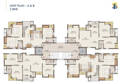 Project Image of 846 Sq.ft 3 BHK Apartment / Flat for sale in Dharam Nagar for Rs. 7000000