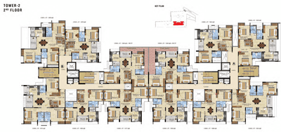 Project Image of 992.0 - 2457.0 Sq.ft 2 BHK Apartment for buy in Radiance Suprema