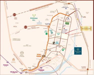 Project Image of 765.0 - 825.0 Sq.ft 2 BHK Apartment for buy in Pramukh Akshardham