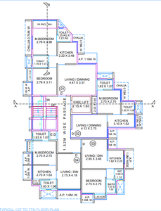 Project Image of 297.73 - 538.09 Sq.ft 1 BHK Apartment for buy in AL Siraj Kashaf Residency