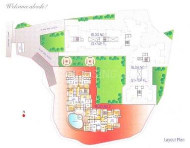 Project Image of 724.0 - 917.0 Sq.ft 2 BHK Apartment for buy in Raunak Sai Dham Towers