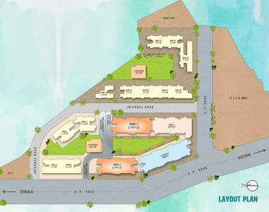 Project Image of 1050 Sq.ft 2 BHK Apartment / Flat for sale in Titwala for Rs. 6000000