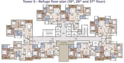 Project Image of 1285.0 - 1660.0 Sq.ft 2 BHK Apartment for buy in Sattva Songbird PH 2