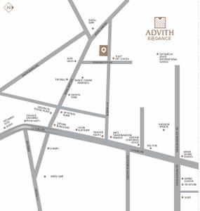 Project Image of 0.0 - 1755.0 Sq.ft 3 BHK Apartment for buy in Advith Elegance