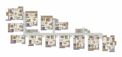 Project Image of 1025.0 - 1990.0 Sq.ft 2 BHK Apartment for buy in Advaitas Vibha