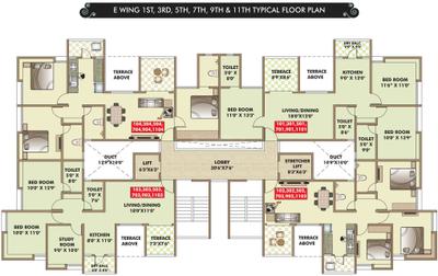 Project Image of 680.0 - 1385.0 Sq.ft 1 BHK Apartment for buy in ARV Kingston Imperia