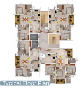 Project Image of 1073.16 - 1390.37 Sq.ft 2 BHK Apartment for buy in Clearway Astrum