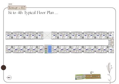 Project Image of 1752.7 - 2552.01 Sq.ft 3 BHK Apartment for buy in Inspira Winds Of Life