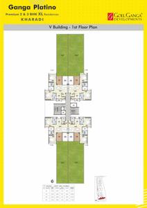 Project Image of 1850 Sq.ft 3 BHK Penthouse for sale in Kharadi for Rs. 35000000