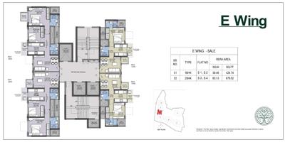 Project Image of 424.74 - 686.62 Sq.ft 1 BHK Apartment for buy in Shraddha Park City