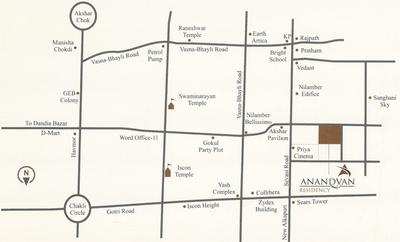 Sameer Anandvan Residency Images for Location Plan of Sameer Anandvan Residency 1
