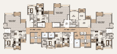 Project Image of 370.49 - 488.0 Sq.ft 1 BHK Apartment for buy in Parth Lakefront