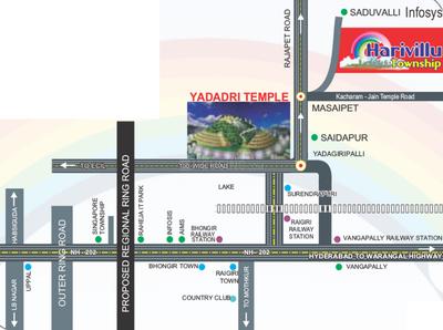 Project Image of 0.0 - 1350.0 Sq.ft Residential Plot Plot for buy in Harivillu Township