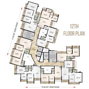 Project Image of 312.58 - 606.33 Sq.ft 1 BHK Apartment for buy in S K Residency