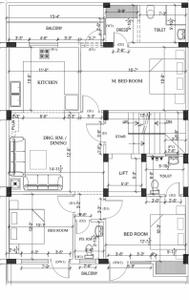 Project Image of 0.0 - 1250.0 Sq.ft 3 BHK Builder Floor for buy in Neev Luxury Floor