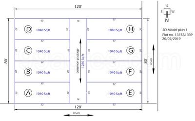Project Image of 0.0 - 1040.0 Sq.ft Residential Plot Plot for buy in MGP Ram Nagar South 1337 And 1339