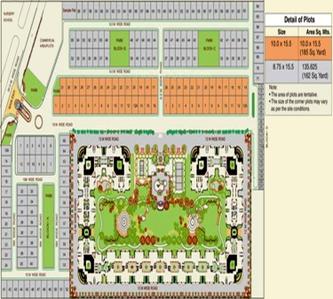 Project Image of 1458.0 - 1665.0 Sq.ft 4 BHK Villa for buy in Omaxe Green Valley Villa