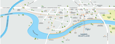 Project Image of 1458.0 - 2016.0 Sq.ft 2 BHK Apartment for buy in Harsiddh Heartland