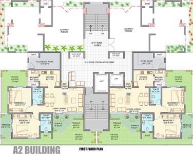 Project Image of 1052 Sq.ft 2 BHK Apartment / Flat for sale in Balewadi for Rs. 11000020