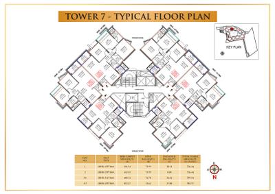 Project Image of 613.0 - 1212.22 Sq.ft 2 BHK Apartment for buy in Pride Purple Park Titan