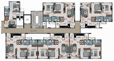 Project Image of 333.0 - 635.0 Sq.ft 1 BHK Apartment for buy in Sumadhura Aspire Aurum