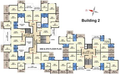 Project Image of 317.0 - 369.0 Sq.ft 1 BHK Apartment for buy in Shivam Complex Phase 1
