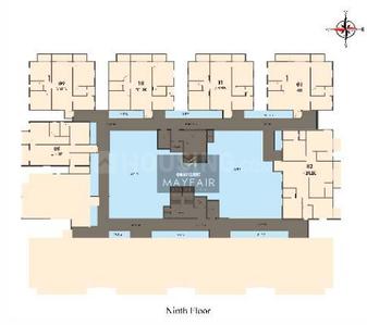 Project Image of 766.93 - 965.63 Sq.ft 2 BHK Apartment for buy in Confident Mayfair