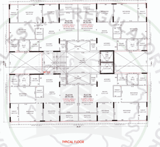 Project Image of 1700 Sq.ft 3 BHK Apartment / Flat for sale in Bhat for Rs. 12750000