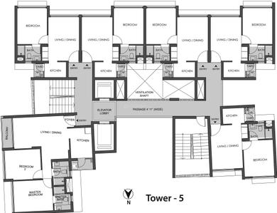 Project Image of 633.35 - 739.59 Sq.ft 2 BHK Apartment for buy in Tata Rio De Goa
