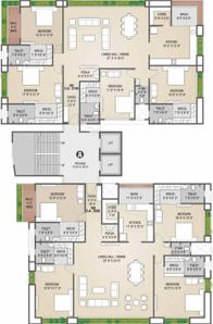 Project Image of 4300 Sq.ft 4 BHK Apartment / Flat for sale in Vesu for Rs. 32700000