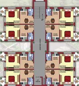Project Image of 276.0 - 674.0 Sq.ft 1 BHK Apartment for buy in Usashi Prince Town Platinum